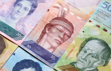 Güney Amerika banknotlar çeşitli arka plan