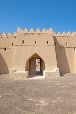 Al Ain vahasında ünlü Jahili kalesi, Birleşik Arap Emirlikleri.