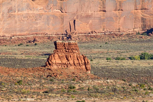 Krajobraz Parku Narodowego Arches Utah Stany Zjednoczone Ameryki — Zdjęcie stockowe