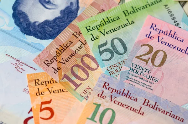 Güney Amerika Banknotlar Çeşitli Arka Plan — Stok fotoğraf