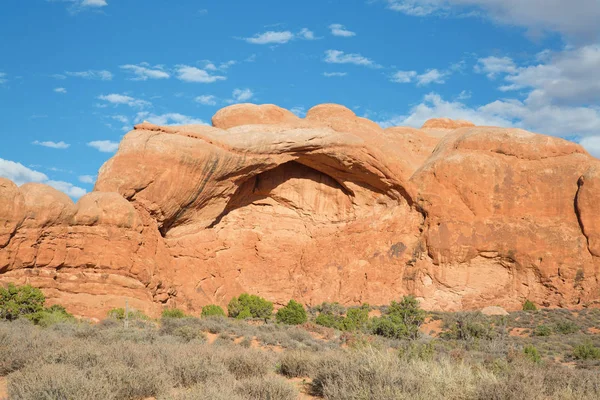Paisagem Seção Windows Arches National Park Utah Eua — Fotografia de Stock