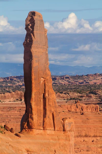 Lanskap Bagian Windows Taman Nasional Arches Utah Amerika Serikat — Stok Foto