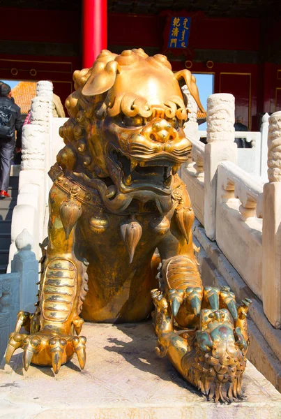 Beijing China October 2017 Forbidden City Palace Museum Chinese Imperial — Stockfoto