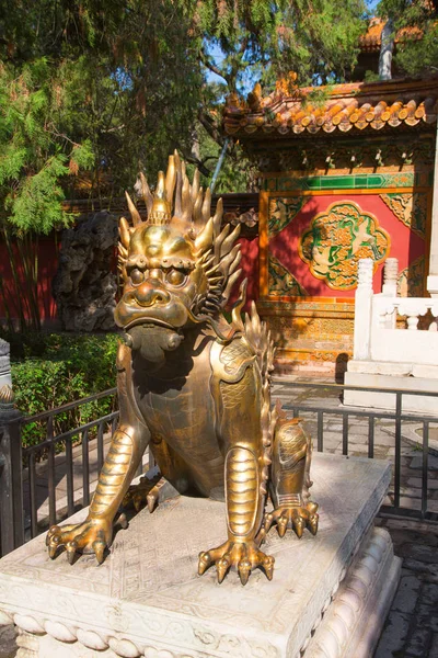 Peking China Oktober 2017 Verbotene Stadt Palastmuseum Chinesischer Kaiserpalast Von — Stockfoto