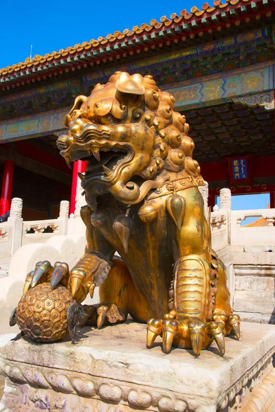 Πεκίνο Κίνα Οκτωβρίου 2017 Απαγορευμένη Πόλη Παλάτι Μουσείο Κινεζικό Αυτοκρατορικό — Φωτογραφία Αρχείου