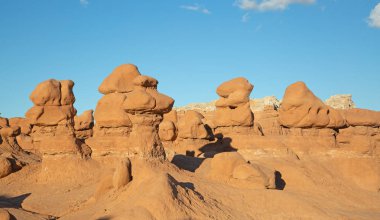 Hanksville yakınlarındaki Goblin Eyalet Parkı, Utah, ABD.