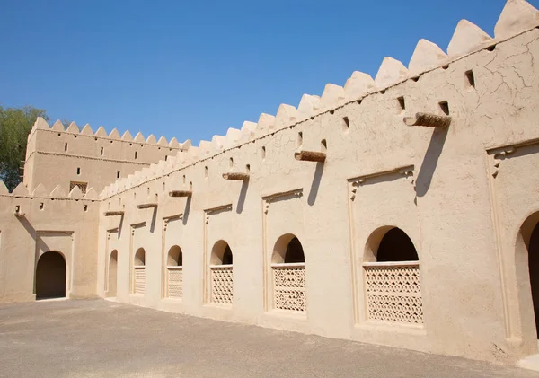 Famous Jahili Fort Ain Oasis United Arab Emirates — Stock Photo, Image
