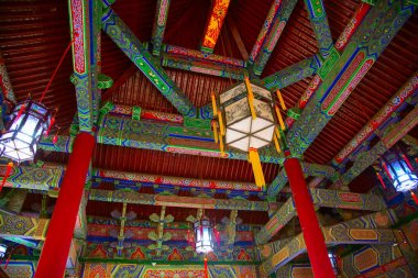 Interrrior ünlü çan kulesi Xian City, Çin.