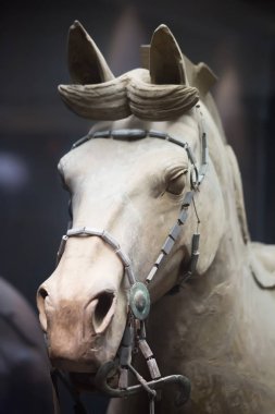 Xian, Çin - 8 Ekim 2017: Ünlü Terracotta Army Xian, Çin.