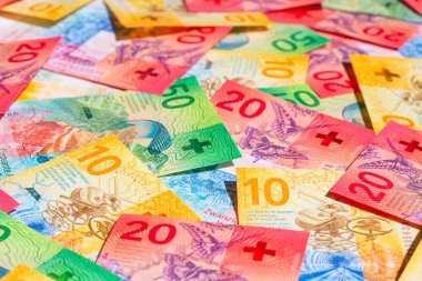 (2017 yılında yayınlanan yeni İsviçre banknotlar topluluğu)