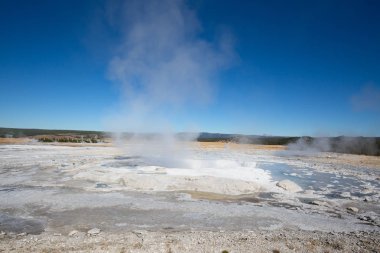 Alt Şofben Havzası Yellowstone Milli Parkı, ABD.