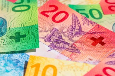 (2017 yılında yayınlanan yeni İsviçre banknotlar topluluğu)