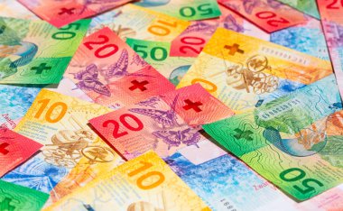 (2017 yılında yayınlanan yeni İsviçre banknotlar topluluğu)