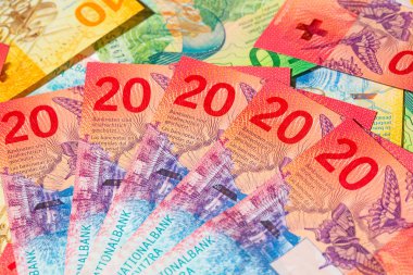 (2017 yılında yayınlanan yeni İsviçre banknotlar topluluğu)