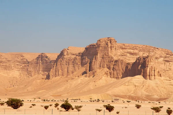 Clay Rocks Surrounding Riyadh City Saudi Arabia — Stock Photo, Image