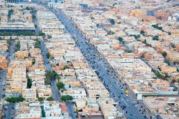 Riad Arabia Saudita Febrero 2016 Vista Aérea Del Centro Riad — Foto de Stock