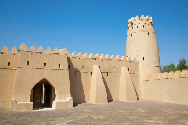 Famous Jahili Fort Ain Oasis United Arab Emirates — Stock Photo, Image