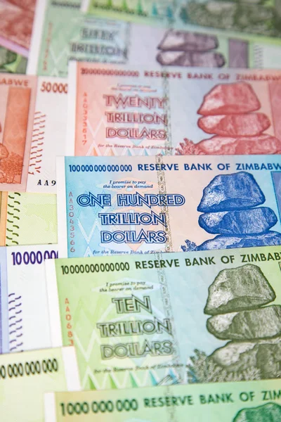 Sedlar Från Zimbabwe Efter Hyperinflation — Stockfoto