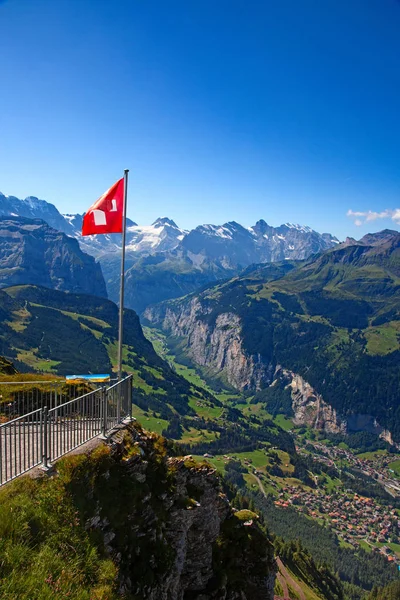 Swiss flag — Stock Photo, Image