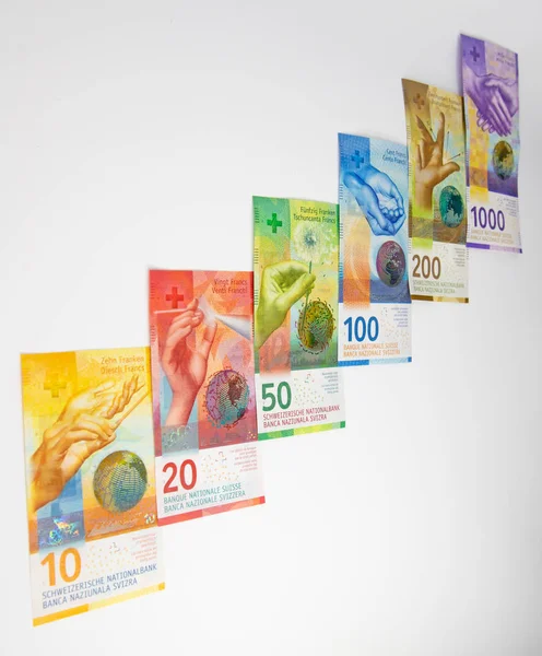 Ελβετικά φράγκα — Φωτογραφία Αρχείου