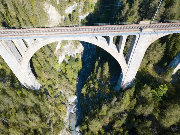 Landwasser viadukt — Stock Fotó