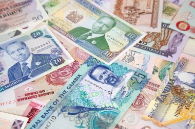 Afrika banknotlarının çeşitliliği