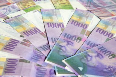 İsviçre 1000 franklık banknotların koleksiyonu. İsviçre Ulusal Bankası (SNB) tarafından yayınlanan 1000 franklık banknot dünyanın en değerli banknotlarından biridir. Mevcut 1000 franklık banknotlar 1995 yılından beri İsviçre 'de dolaşımda..