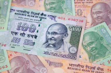 Hint banknotlarının koleksiyonu.