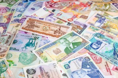 Afrika banknotlarının çeşitliliği