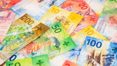 Yeni İsviçre banknotlarının koleksiyonu (2017-2019 yıllarında yayınlandı))