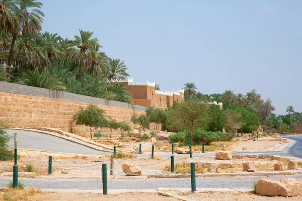 Ruas Cidade Velha Diriyah Perto Riyadh Reino Arábia Saudita — Fotografia de Stock