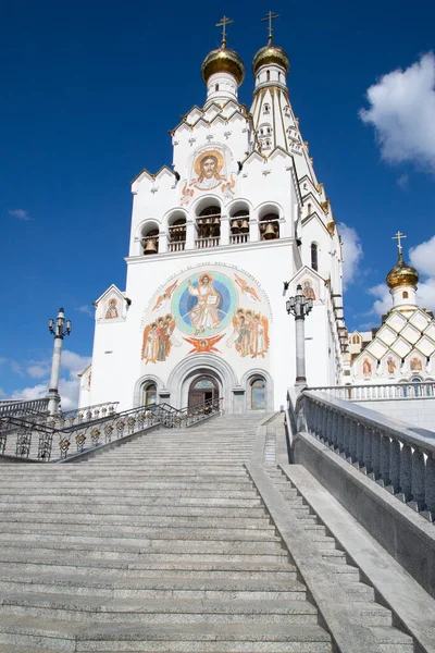Chiesa Tutti Santi Minsk Repubblica Bielorussia — Foto Stock