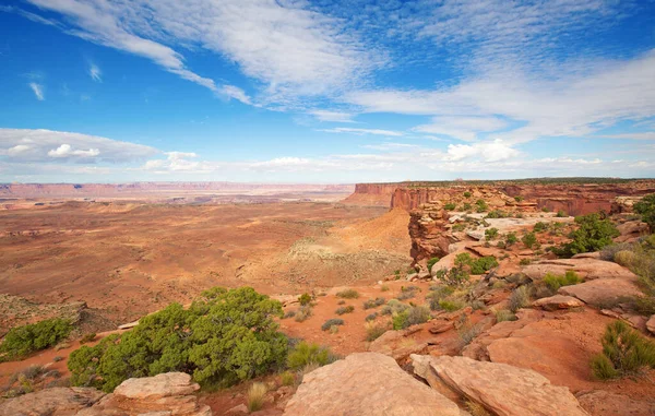 美国犹他州Canyonlands Narional公园的 天空岛 — 图库照片