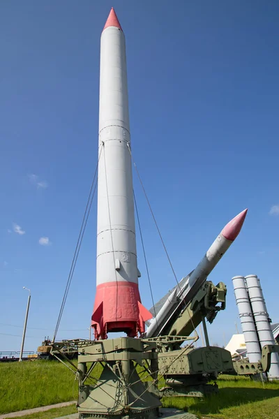 Sistemas Antiaéreos Tierra Aire Soviéticos Exposición Militar —  Fotos de Stock