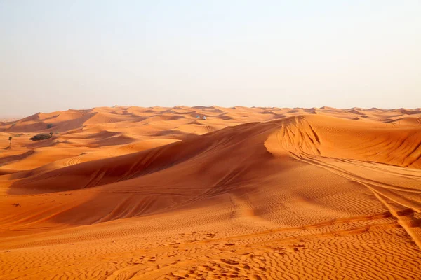 Roter Sand Arabische Wüste Bei Riad Saudi Arabien — Stockfoto