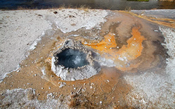 Upper Geyser Basin Yellowstone National Park Usa — Stock Photo, Image