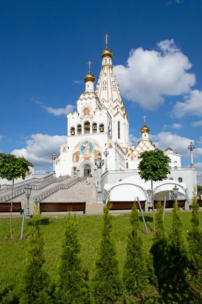 Alla Helgons Kyrka Minsk Republiken Vitryssland — Stockfoto