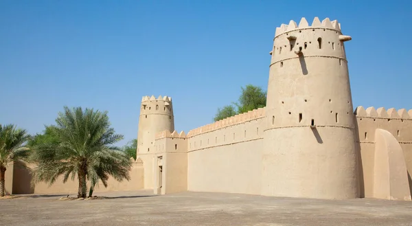 Famous Jahili Fort Ain Oasis United Arab Emirates — Stock Photo, Image