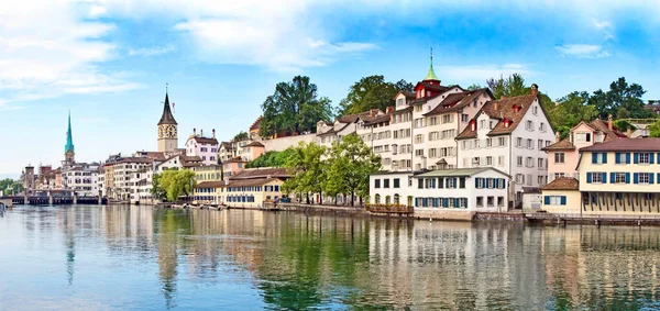 Blick Auf Die Bergstadt Zürich Schweiz 2009 — Stockfoto