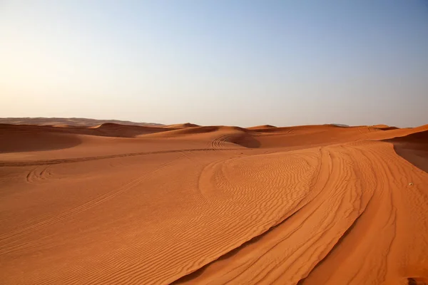 Червоний Пісок Аравійська Пустеля Біля Ріяда Саудівська Аравія — стокове фото