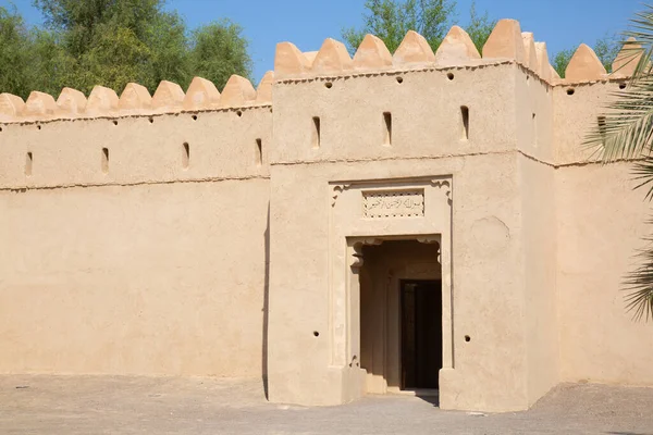 Famous Jahili Fort Ain Oasis Zjednoczone Emiraty Arabskie — Zdjęcie stockowe