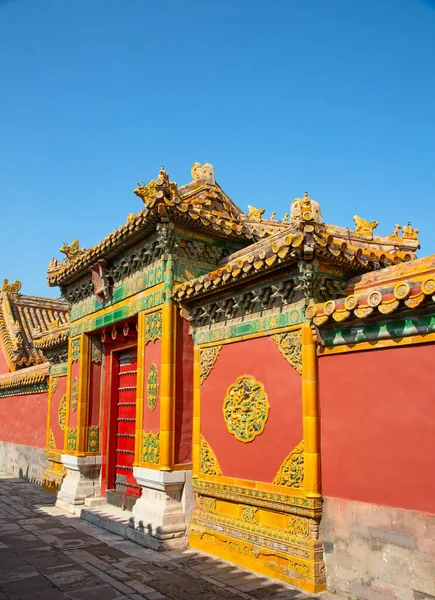 Beijing Kina Oktober 2017 Den Förbjudna Staden Palace Museum Det — Stockfoto