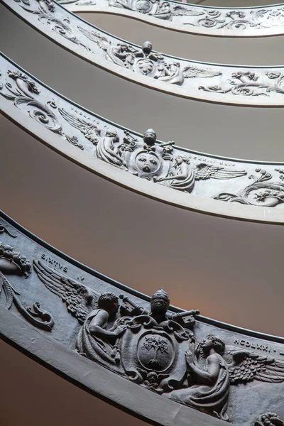 Роме Серпня Фрагмент Архітектури Музеїв Ватикану Серпня 2014 Року Ватикані — стокове фото