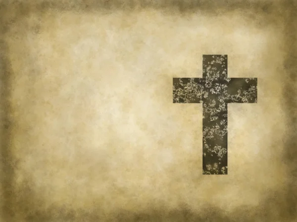 Fondo Cruz Cristiana — Foto de Stock