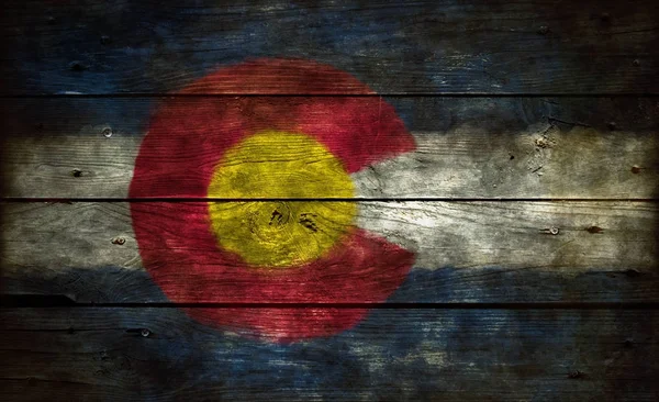 Flag of colorado — Stock Photo, Image