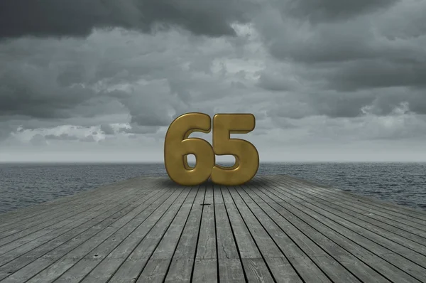 Número 65. — Foto de Stock
