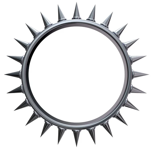 Sonnensymbol aus Metall — Stockfoto