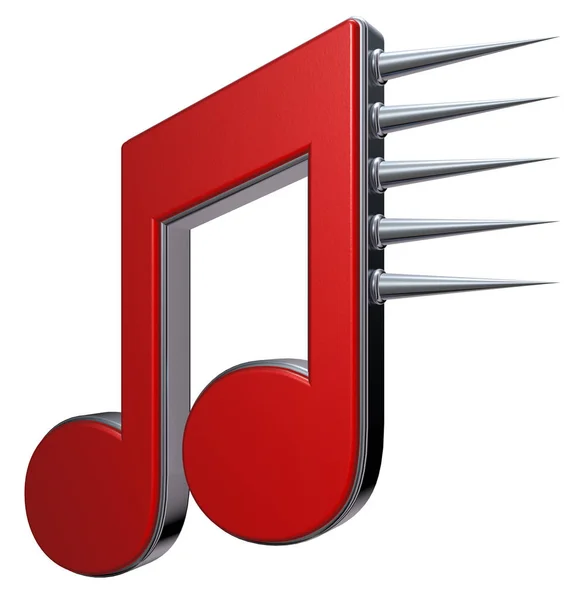 Music note symbol — Stock Photo, Image