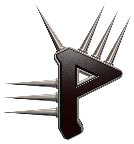 Rune with spikes — Stock Photo, Image