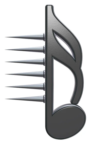 Music note symbol — Stock Photo, Image